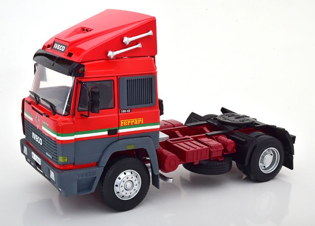 RK180073 ROAD KINGS 1:18 Iveco Turbo Star 1988 Scuderia Ferrari