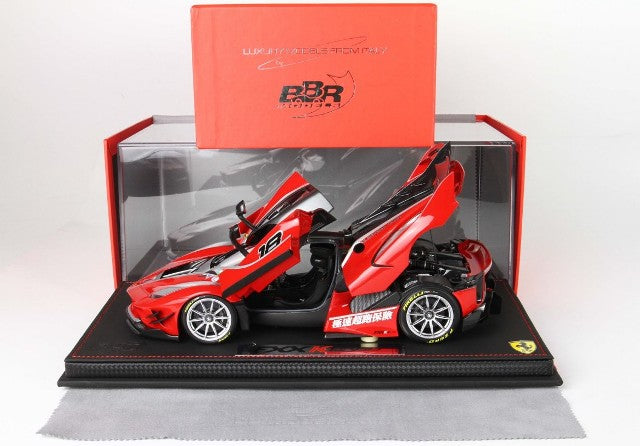 BBR182285STV BBR 1:18 Ferrari FXXK EVO Car N 18 Ver 2019 with Display Case