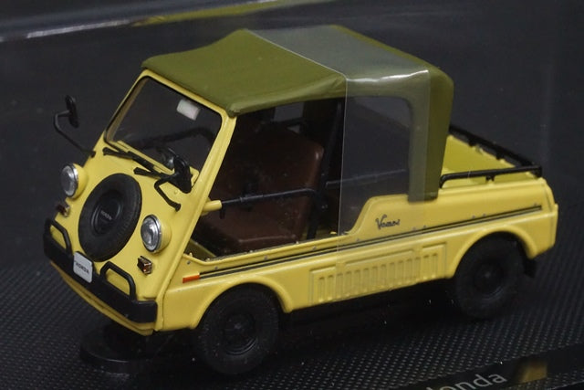 1:43 EBBRO 43776 Vamos Honda 4 1970 Yellow model car