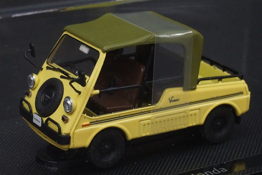 1:43 EBBRO 43776 Vamos Honda 4 1970 Yellow model car