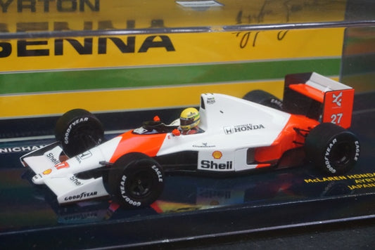 547904527 MINICHAMPS 1:43 McLaren Honda MP4/5B Ayrton Senna Japan GP1990