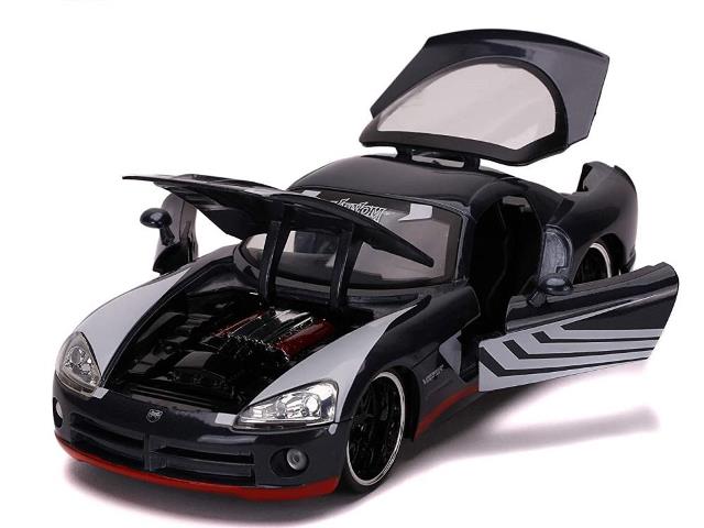 26071 JadaToys 1:24 Dodge 2008 Dodge Viper SRT w/Venom Marvel BK