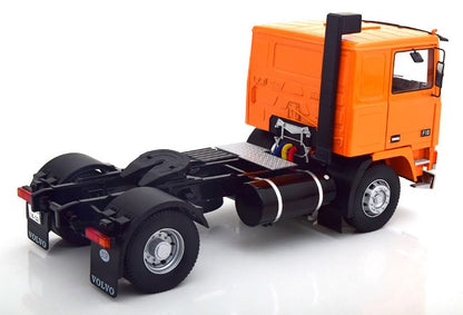 RK180035 ROAD KINGS 1:18 Volvo F10 1977 Orange/Black with Decal Set