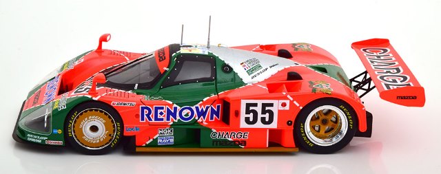 CMR175 CMR 1:18 Mazda 787B 1991 #55 Winner 24h Le Mans Weidler/Herbert/Gachot