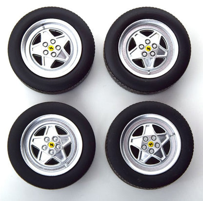 KKDCACC007 KK Scale 1:18 Ferrari 328 GTS/GTB Wheels and Tires Set 1985