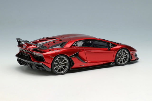 EM513A MakeUp EIDOLON 1:43 Lamborghini Aventador SVJ 2018 Nireowheel Rosso Efest