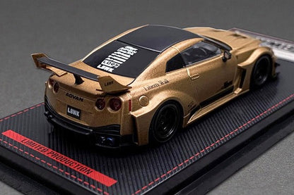 MC95-MG ignition model 1:64 LBWK LB SILHOUETTE WORKS GTR 35GT-RR Matt Gold