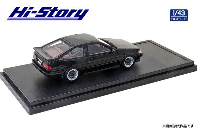 HS354BK Hi-Story 1:43 Toyota COROLLA LEVIN Custom 1983 Black model car