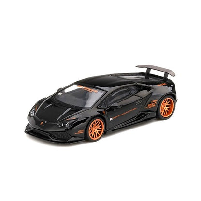 MGT00234-LB MINI-GT LBWK Limited 1:64 LB WORKS Lamborghini Huracan Ver.1 Black LHD