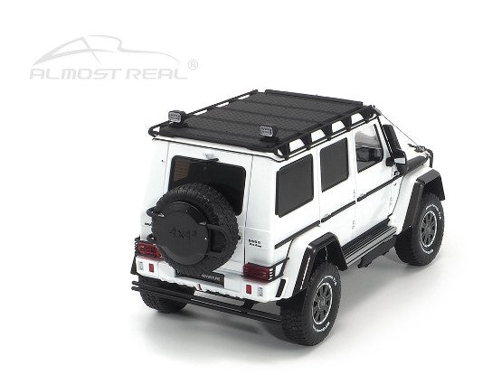 AL860305 Almost Real 1:18 Mercedes Benz Brabus 550 Adventure G-Class 2017 White