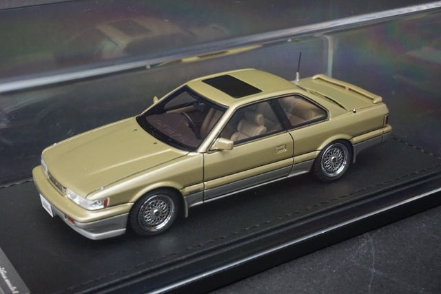 1:43 ignition model IG1564 Nissan Leopard (F31) Ultima V30TWINCAM TURBO Gold 57th Shizuoka Hobby Show Exhibition