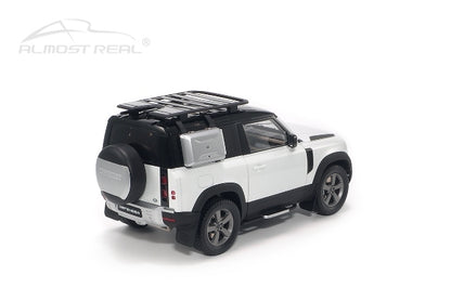 AL810707 Almost Real 1:18 Land Rover Defender 90 2020 Fuji White model car