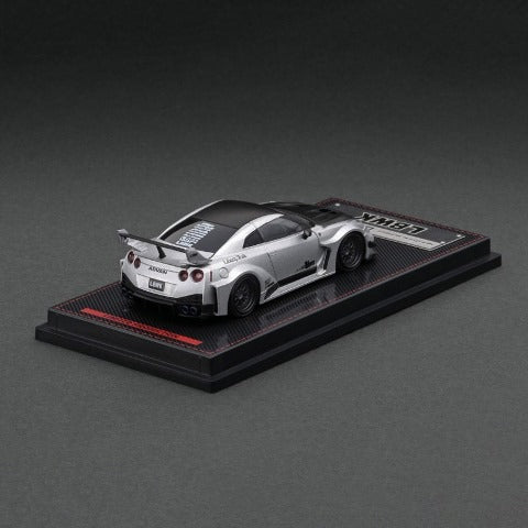 MC107-SL ignition model 1:64 LBWK Silhouette WORKS GT 35GT-RR Silver Limited