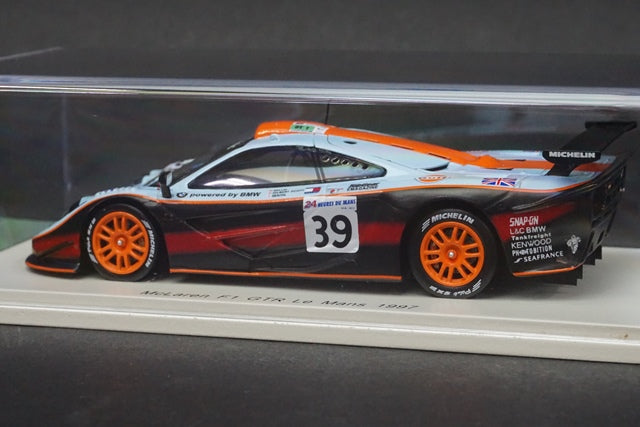 1:43 SPARK S5082 McLaren F1 GTR Le Mans 1997 #39 Gulf