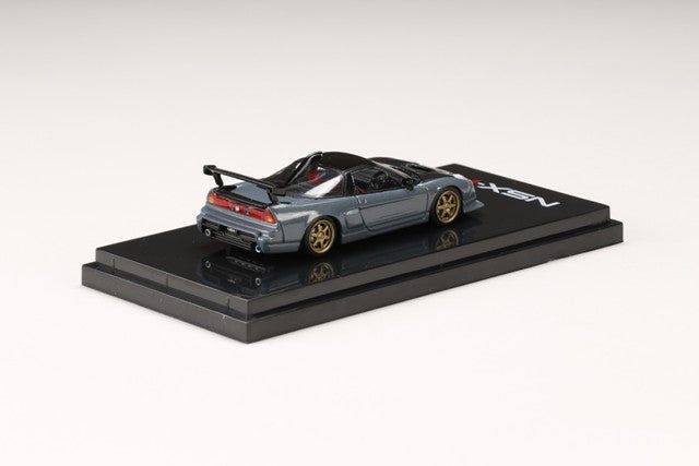 HJ641015DG Hobby JAPAN 1:64 Honda NSX-R GT NA2 GT-Wing Custom Version Gray Pearl