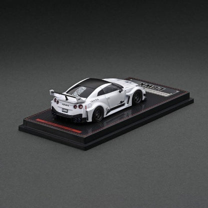 MC107-MH ignition model 1:64 LB-Silhouette WORKS GT 35GT-RR Matte Pearl White