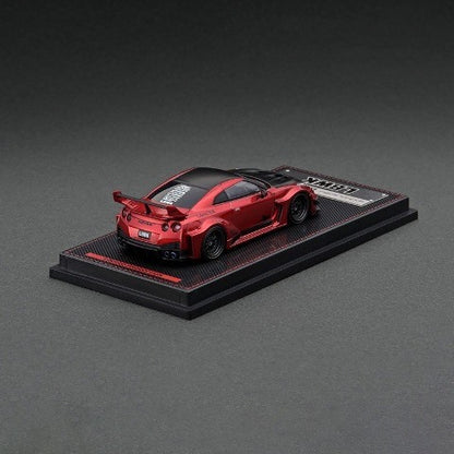 MC107-RM ignition model 1:64 LB-Silhouette WORKS GT 35GT-RR Red Metallic