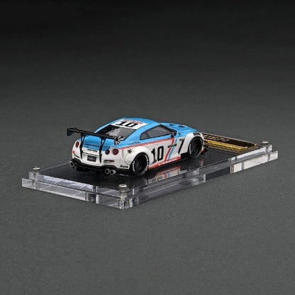 IG2372 ignition model 1:64 LB-WORKS GT-R R35 type2 BRE White / Blue LB original package