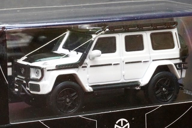 TM Time Micro 1:64 Mercedes Benz BRABUS G550 White model car