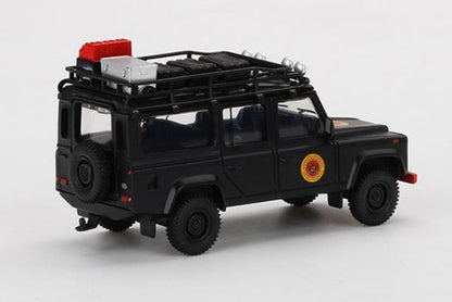 MGT00158-R TSM MINI-GT 1:64 Land Rover Defender 110 National Intelligence Agency RHD Indonesia Exclusive