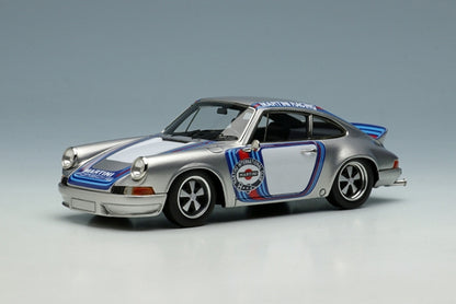 VM009R MakeUp VISION 1:43 Porsche 911 Carrera RS 2.7 1973 Silver/MARTINI