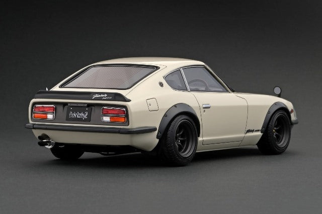 IG2456 ignition model 1:18 Nissan Fairlady 240ZG HS30 White