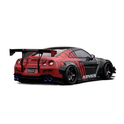 MC-IG2556 ignition model 1:43 LB-WORKS GT-R R35 type 2 Black / Red ADVAN original package LBWK LIMITED