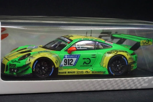 1:43 SPARK SG400 Porsche 911 GT3 R-Manthey Racing Nurburgring 24h Winner 2018 #912