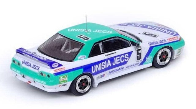 IN64-R32-MGP21HS INNO MODEL 1:64 Nissan Skyline GT-R (R32) #5 "UNISIA JECS" Macau Guia Race 1992