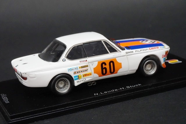 1:43 SPARK SB227 BMW CSL 1000km SPA 1973 H.Lauda - H.Stuck #60