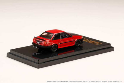 HJ641035CRK Hobby JAPAN 1:64 Toyota Corolla Levin 2door AE86 Carbon Bonnet Red / Black