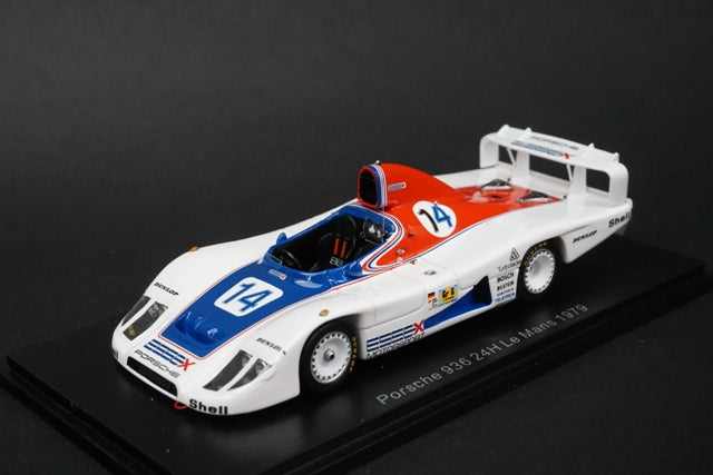 1:43 SPARK S4148 Porsche 936 Le Mans 1979 #14 B.Wollek H.Haywood model car