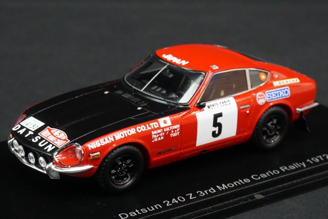 1:43 SPARK S6280 Datsan 240 Z Monte Carlo 1972 #5 model cars