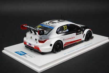 1:43 SPARK SPK-ES-1608 Citroen C-Elysee WTCC 2015 #37 Jose Maria Lopez model car