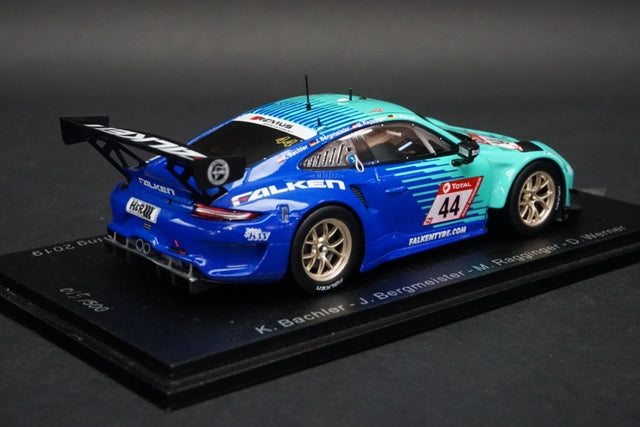 1:43 SPARK SG533 Porsche 911 GT3 R #44 FALKEN Motorsports 2019 24h Nurburgring 2019