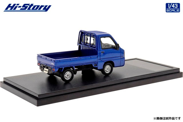 HS350BL Hi-story 1:43 Subaru Samber Truck WR Blue Limited 2011 WR Blue Mica