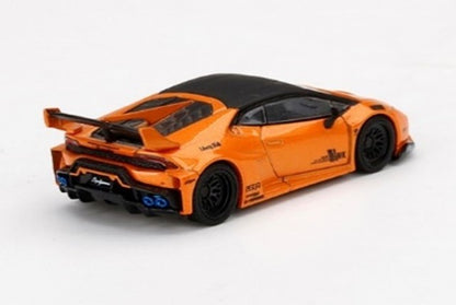 MGT00355-L TSM MINI-GT 1:64 LB WORKS Lamborghini Huracan GT Borealis Orange LHD