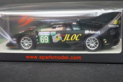 1:43 SPARK S9604 Lamborghini Murcielago R-SV LM JLOC 24h LM 2010 #69 model cars