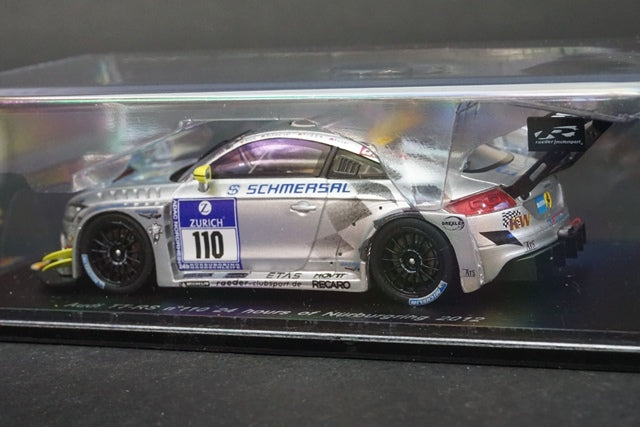 1:43 SPARK SG064 Audi TT-RS Nurburgring 24h 2012 #110 model cars