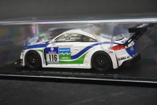 1:43 SPARK SG066 Audi TT-RS Nurburgring 24h 2012 #116 model cars