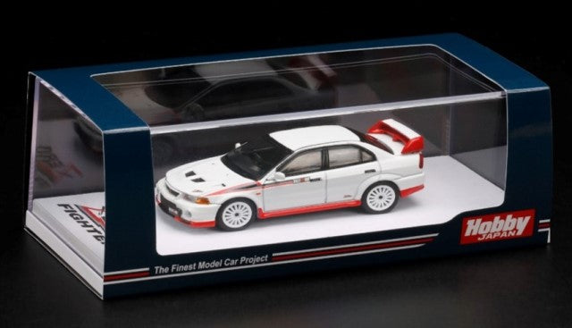 HJ641033DW Hobby JAPAN 1:64 Mitsubishi Lancer GSR EVOLUTION 6 Zero Fighter Coloring CP9A White