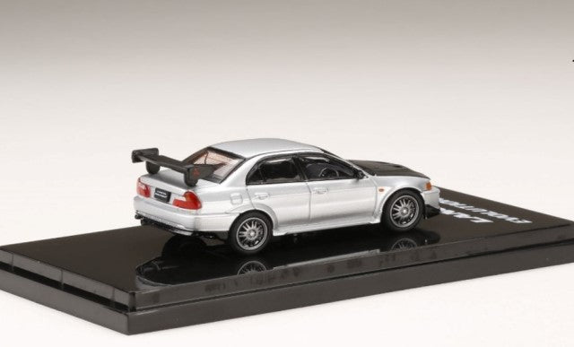 HJ641032BS Hobby JAPAN 1:64 Mitsubishi Lancer GSR EVOLUTION 5 CP9A 1998 Custom Version Silver