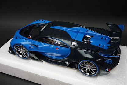 1:18 AUTOart 70986 Bugatti Vision Gran Turismo Light Blue/Blue Carbon model car