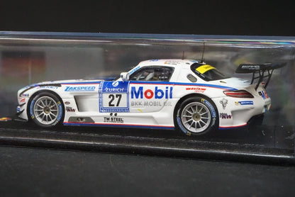 1:43 SPARK SG202 Mercedes Benz SLS AMG GT3 Team Zakspeed Nurburgring 24h 2015 #27