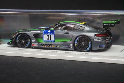 1:43 SPARK SG250 Mercedes AMG GT3 Nurburgring 24h 2016 #31 model car