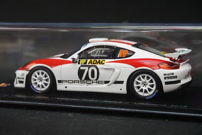 1:43 SPARK SG274 Porsche Cayman GT4 Clubsport R-GT Rllye d'Allemagne 2018 #70