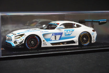 1:43 SPARK SG314 Mercedes AMG GT3 Team Black Falcon Nurburgring 24h 2017 #1