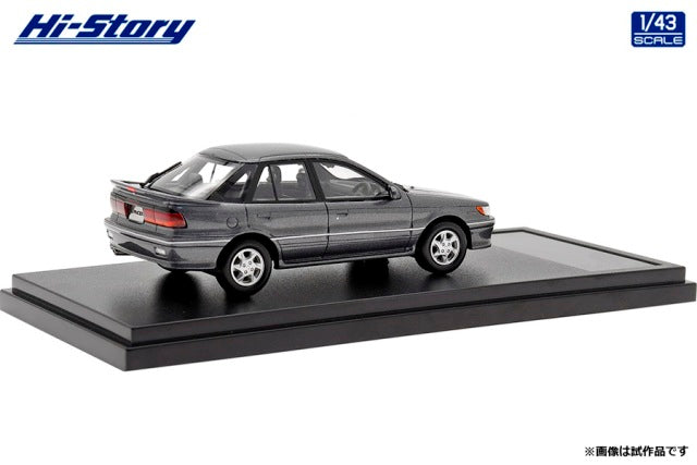 HS372GY Hi-story 1:43 Mitsubishi Lancer GSR 4WD 1988 Chateau Silver