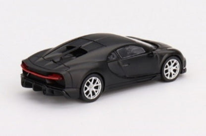 MGT00374-L TSM MINI-GT 1:64 Bugatti Chiron Super Sport 300+ Matte Black LHD