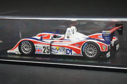 1:43 SPARK S0242 MG Lola EX 264-AER RML LM Winner 2006 #25 LMP2 Class model car